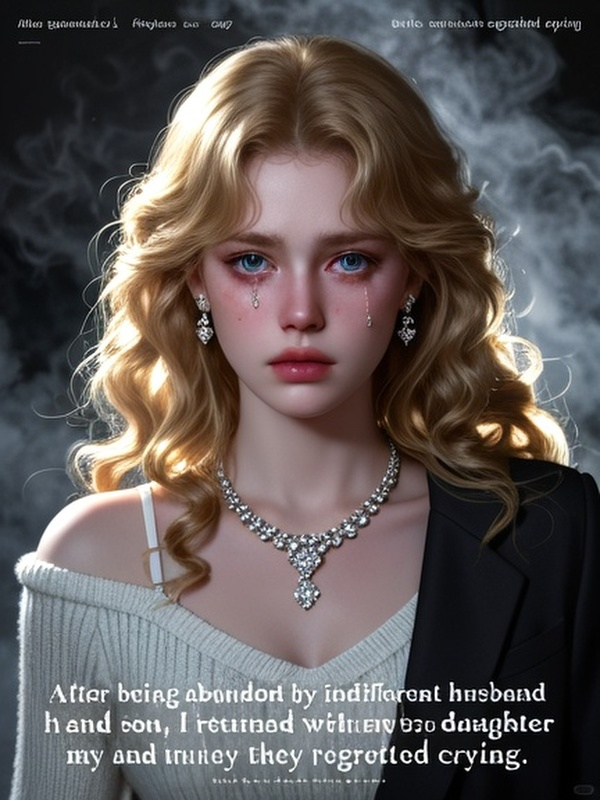 After being abandoned by my indifferent husband and son, I returned with my daughter, and they regretted crying.