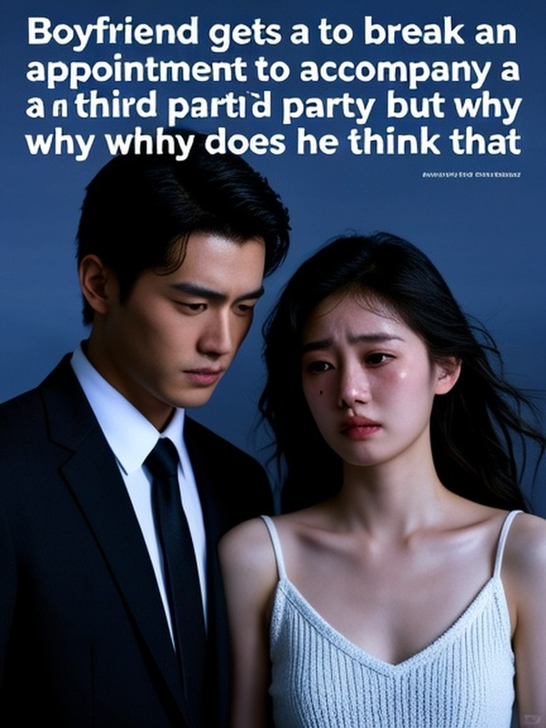 Boyfriend gets a license to break an appointment to accompany a third party, but why does he think that my blue-blood aristocrat will want a dirty man?
