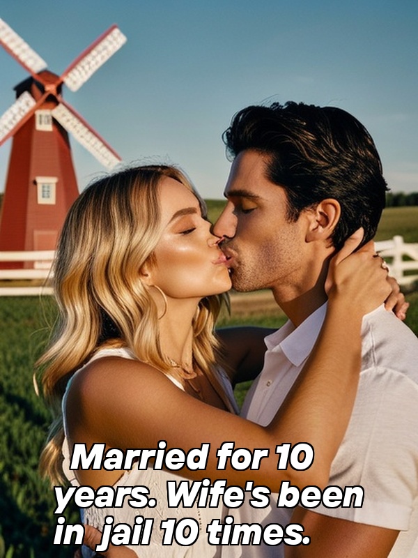 Married for 10 years. Wife's been in jail 10 times.