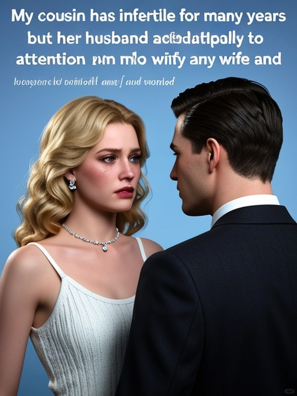 My cousin has been infertile for many years, but her husband actually paid attention to my wife and wanted to use her to have children.