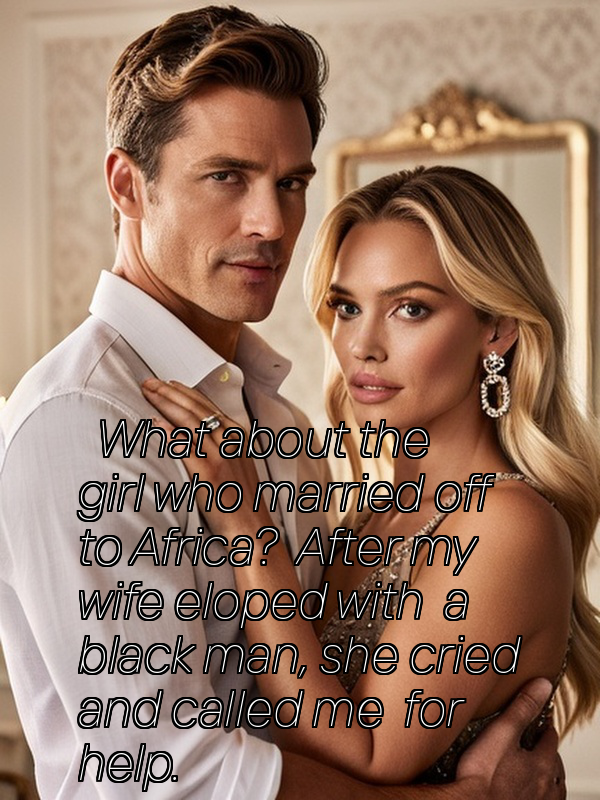 What about the girl who married off to Africa?  After my wife eloped with a black man, she cried and called me for help.